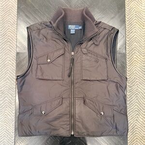 Ralph Lauren Dark Brown Vest. Barely worn!